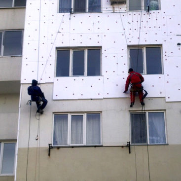 Утепление стен снаружи